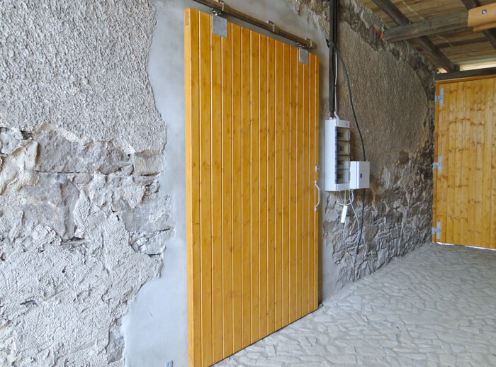Schiebetore aus Holz ALLEMANN® GmbH Holz u. Metallprodukte